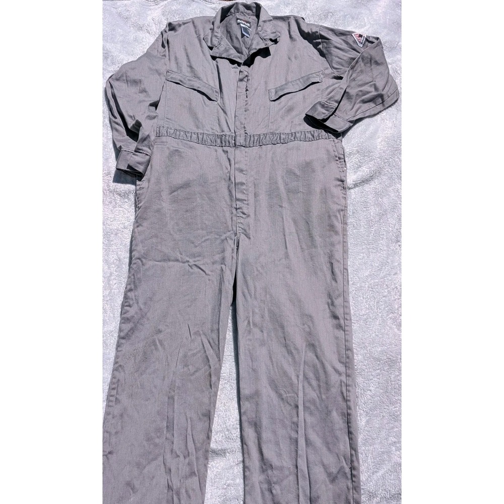 Bulwark FR Fire Resistant Coveralls Gray 50-RG